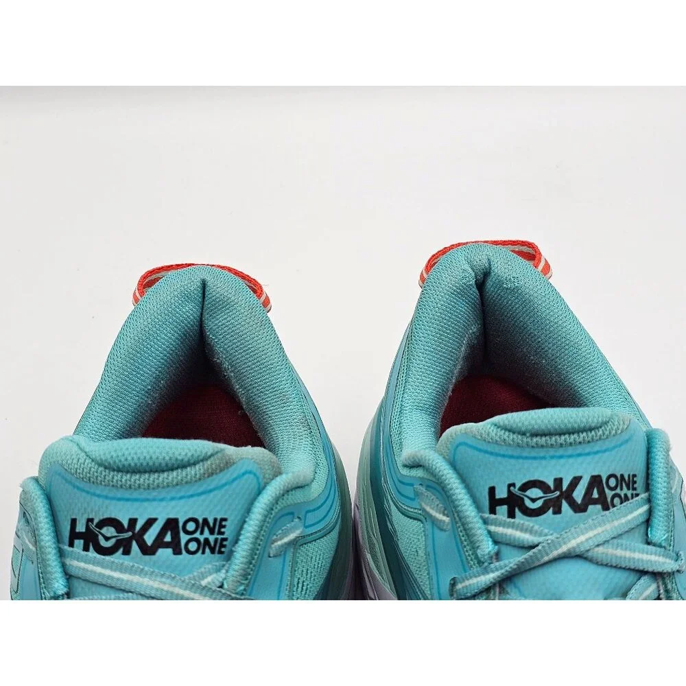 Hoka One One Bondi 7 Women's Green/White Mesh Athletic Running Shoes Sz 9.5 2654 - Picture 6 of 16